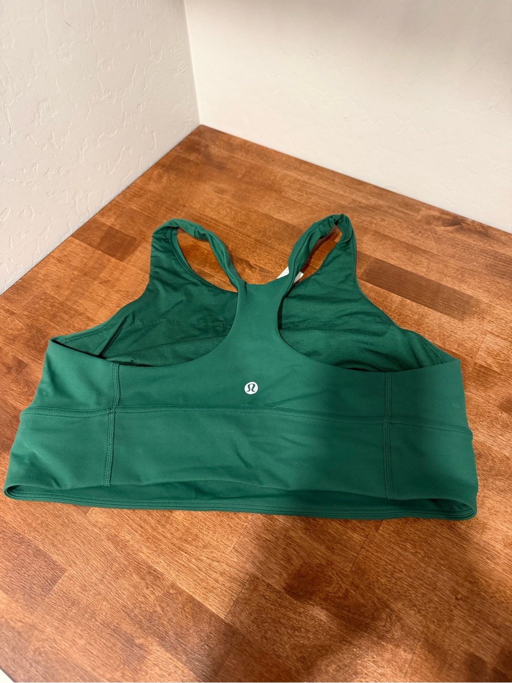 lululemon athletica Forest Green Racerback Sports Bra